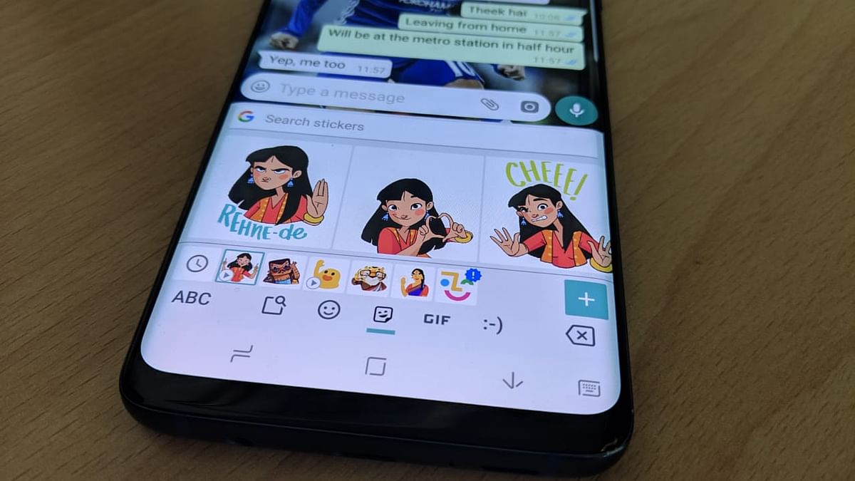 New WhatsApp update allows users to send stickers to friends. 