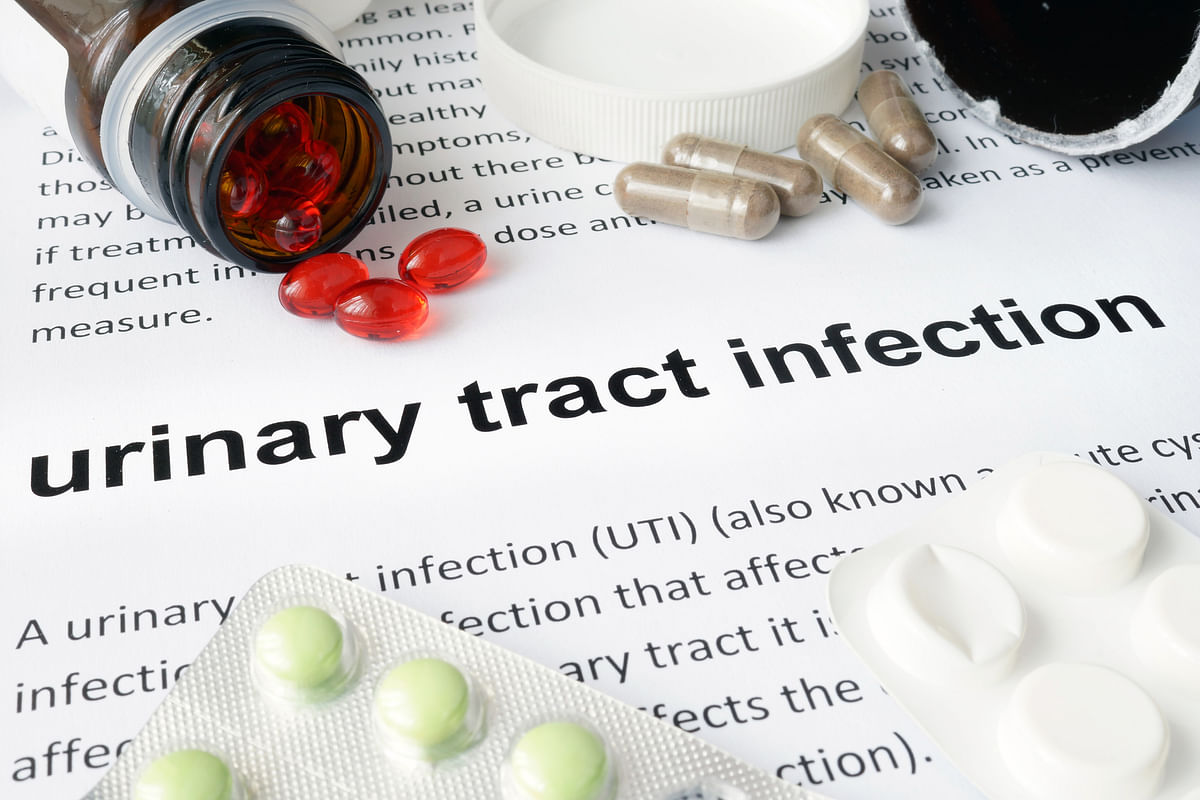 In men, an enlarged prostrate gland or restrictive flow of urine might put them at risk of a urinary tract infection