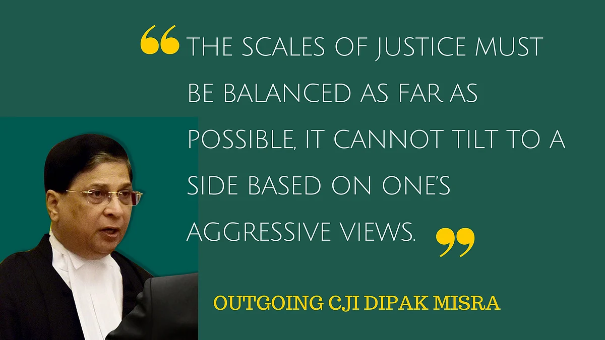 CJI Misra ‘Frankly Confesses’ That He’s Retiring a ‘Content Man’