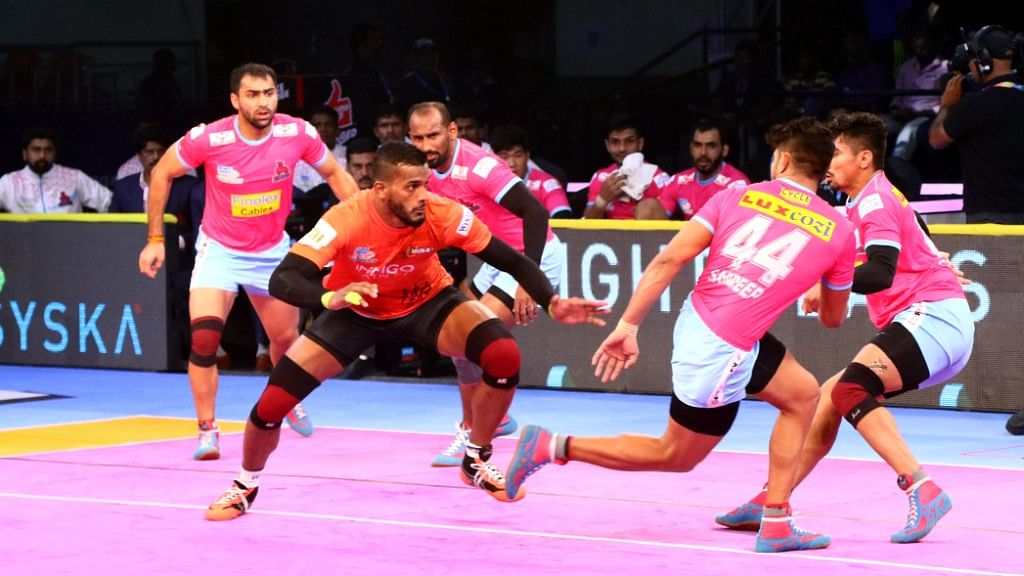 It was a disappointing first game for Jaipur Pink Panthers as they squandered a healthy first half advantage. 