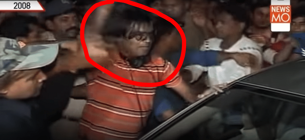 A video of Tanushree Dutta’s car being attacked in Filmistan Studio resurfaces.