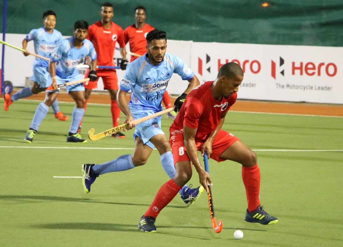 India launched the defence of their Asian Champions Trophy title with a big win in Muscat on Thursday.
