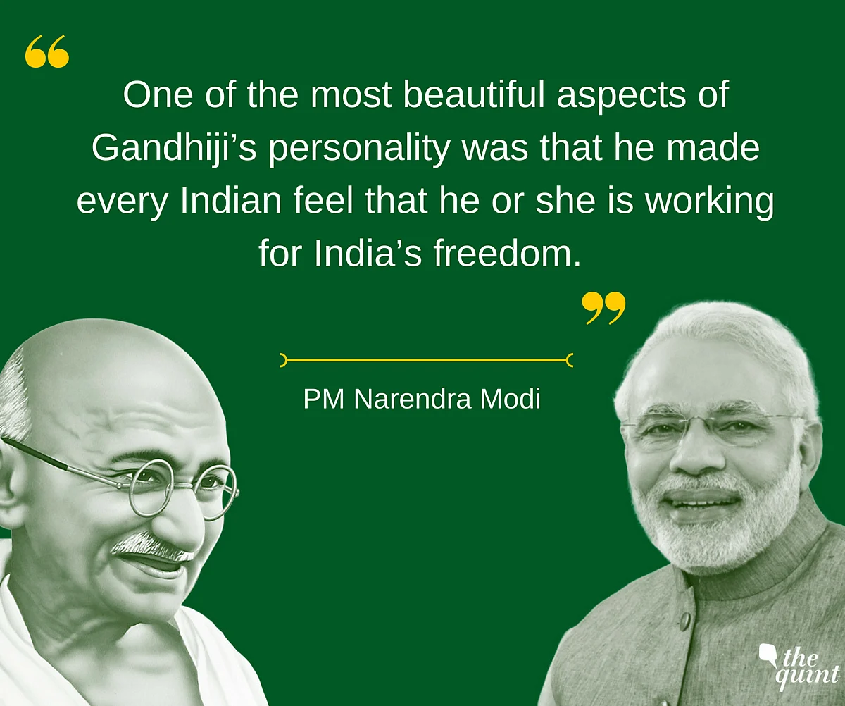 Bapu Had the Power to Unite Humanity: PM Modi on Mahatma Gandhi