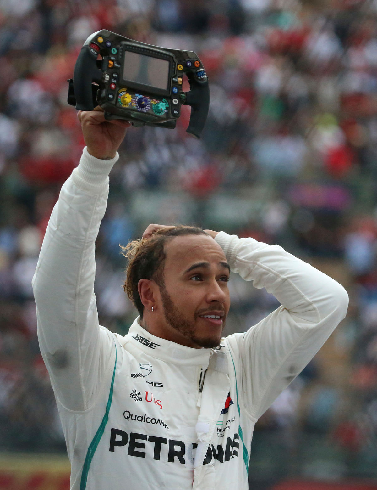 On Sunday, Lewis Hamilton became just the third driver to win a fifth Formula One world title.