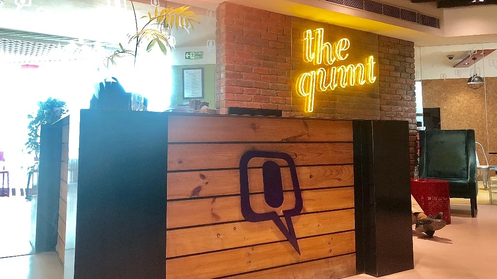 I-T officials visited The Quint’s office in Noida on Thursday, 11 October.