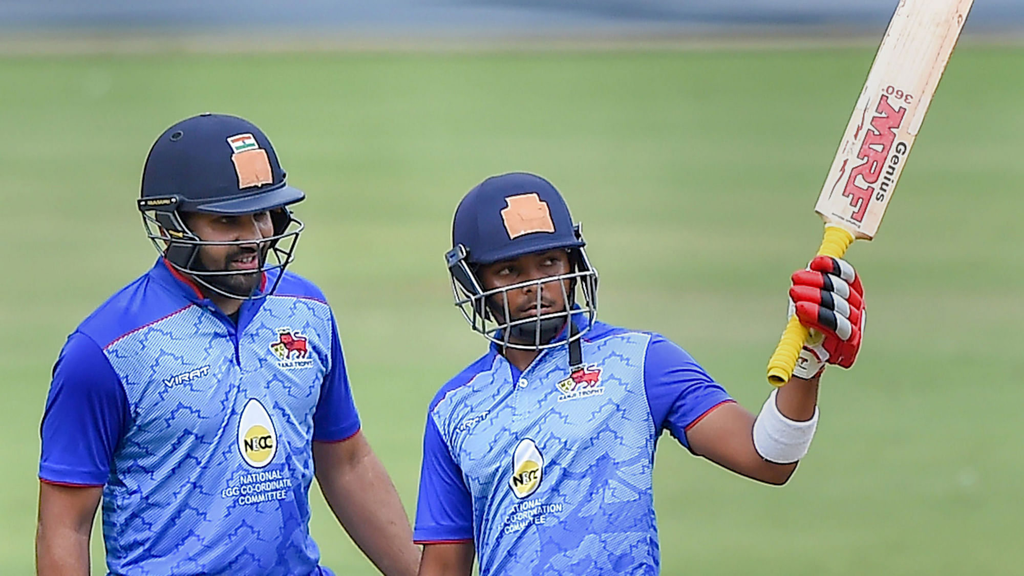 Mumbai openers Rohit Sharma (17) and Shaw (61) stitched a 73-run opening stand in the Vijay Hazare Trophy semi-final.