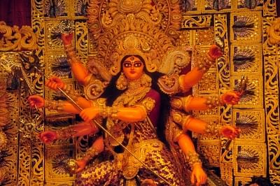 Durga Puja in Kolkata. (File Photo: Kuntal Chakrabarty/IANS)
