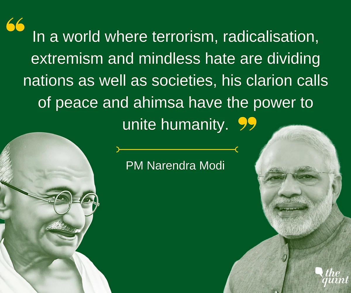 Bapu Had the Power to Unite Humanity: PM Modi on Mahatma Gandhi