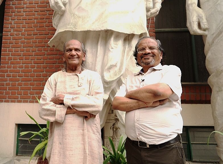 Meet the 93-year-old Indian sculptor behind the world’s tallest statue.