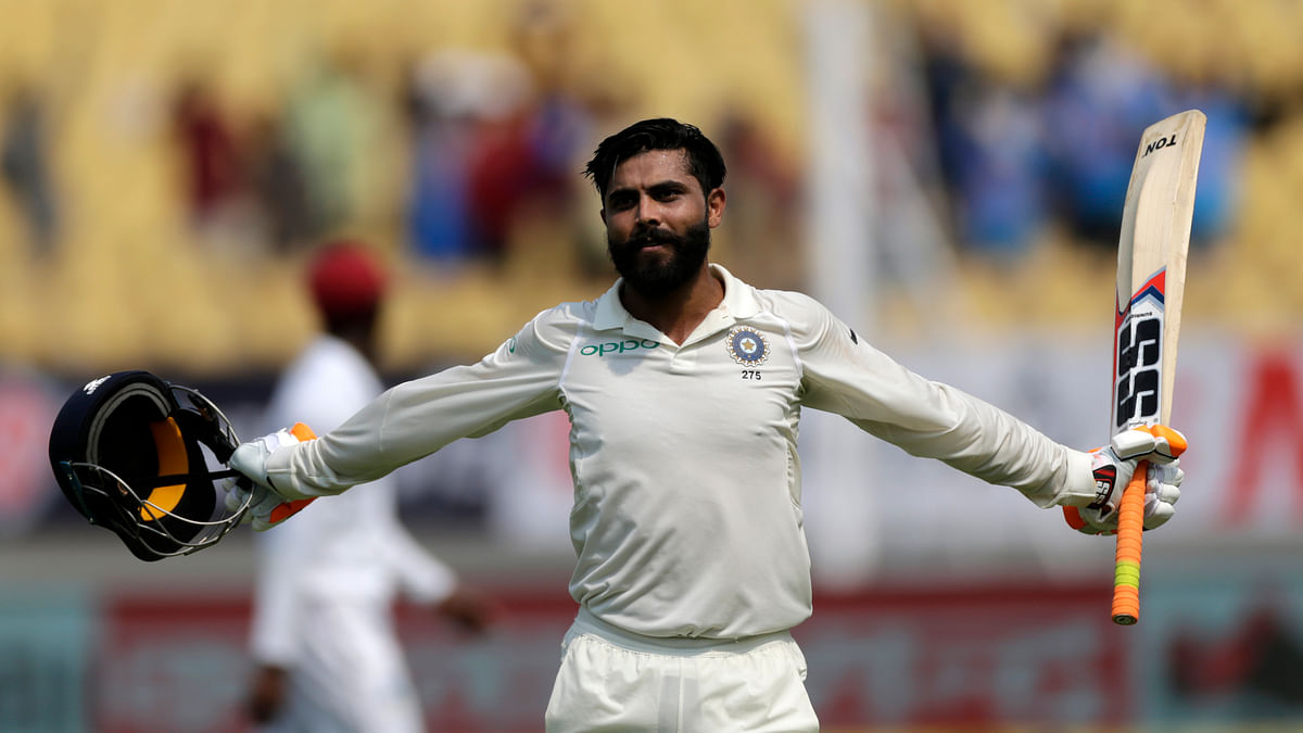 Jadeja stepped up and scored a 58 off 112 deliveries came when India were struggling at 189/6 in the 1st Test.
