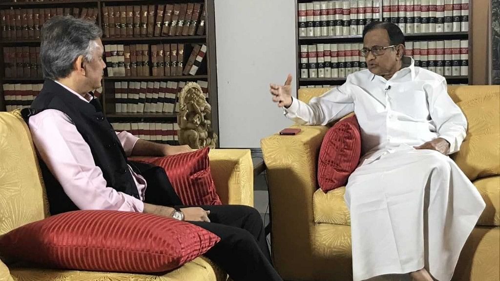Chidambaram said that the government believed that dissent “must be suppressed” because it is an “authoritarian and majoritarian government.”
