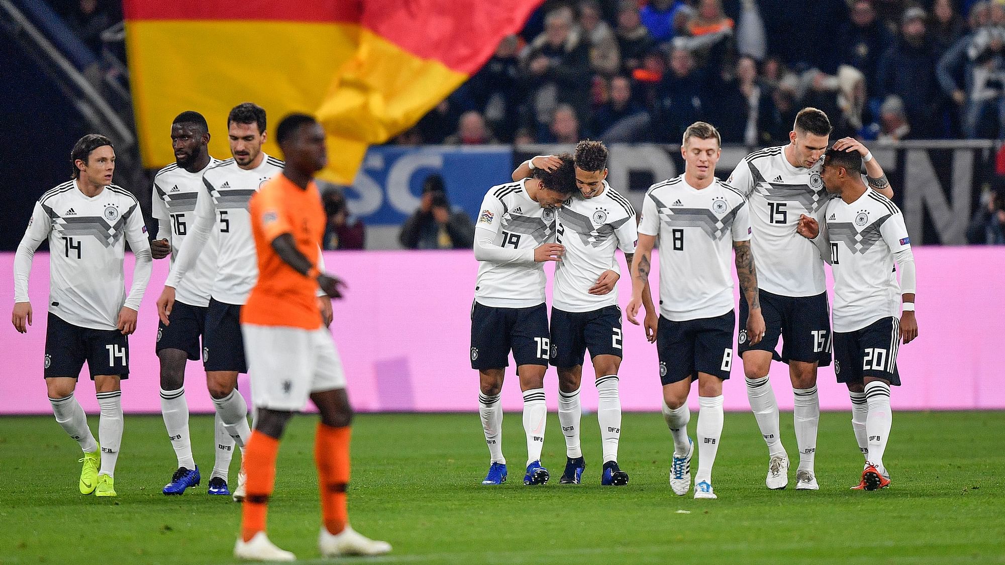 Netherlands entered the UEFA Nations League finals after ending Germany’s nightmare year with yet more disappointment in a 2-2 draw on Monday.