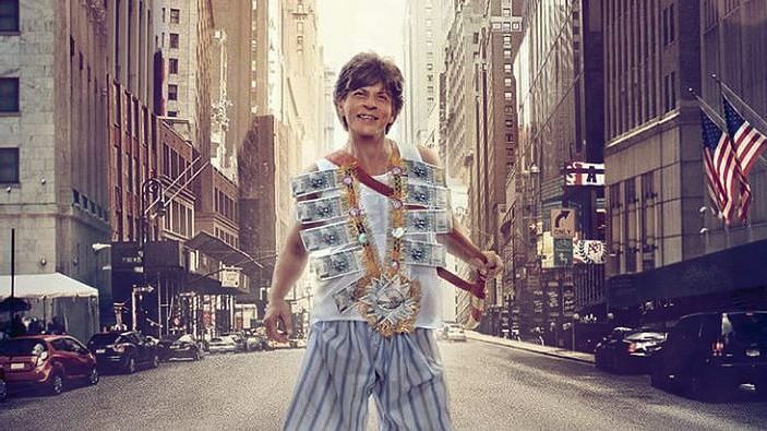 Shah Rukh Khan on the poster of <i>Zero</i>.