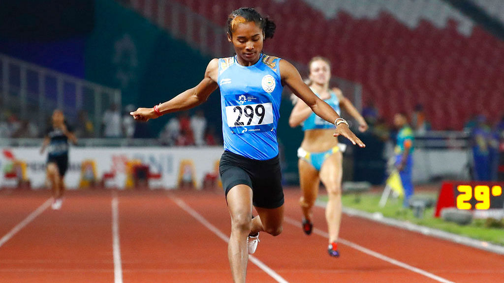 World junior champion Hima Das has pulled a muscle ahead of her final qualification race for the Tokyo Olympics.&nbsp;
