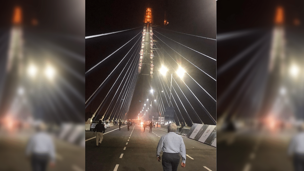 The AAP on November 3 tweeted pictures of a bridge from Rotterdam, Netherlands, while announcing the inauguration of Delhi’s Signature Bridge