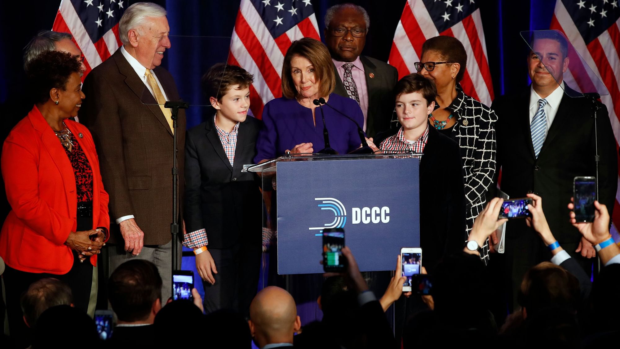 Democratic Minority Leader Nancy Pelosi.