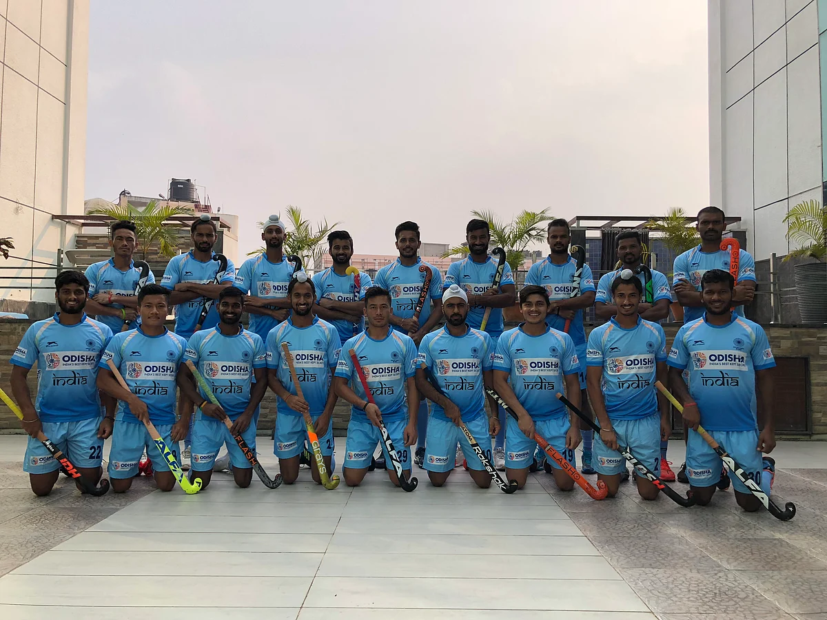 India’s 18-member squad for the Hockey World Cup.