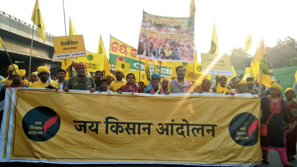 “Farmers are not alone in their struggle, the nation stands with them,” Swaraj India’s national president said.