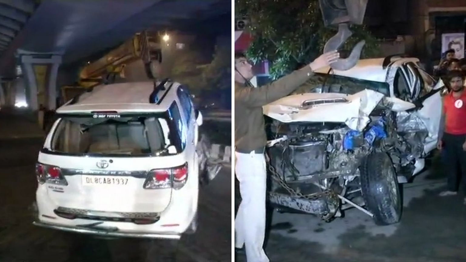  The driver of the Fortuner  rammed it into several other vehicles. It hit a cycle, a scooter, a motorcycle, a rickshaw and then a mini-bus before it came to a halt, they added.&nbsp;