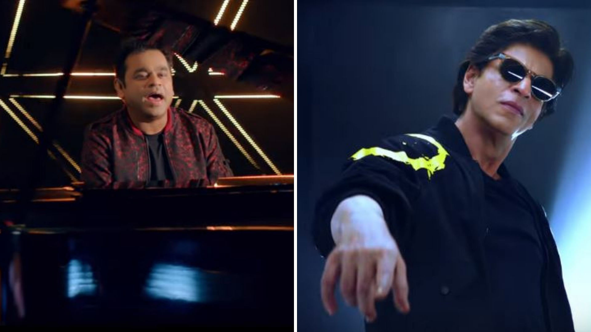 The video for the anthem to <i>ARRived</i> features AR Rahman and SRK.