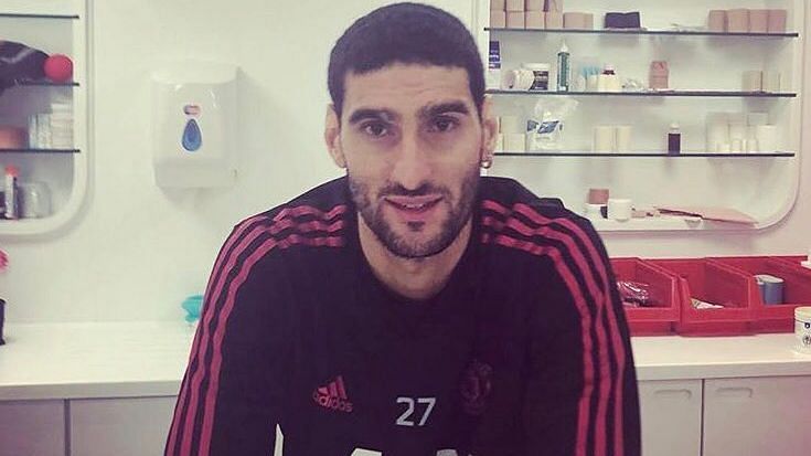  Marouane Fellaini shared a picture of his new haircut on Twitter.