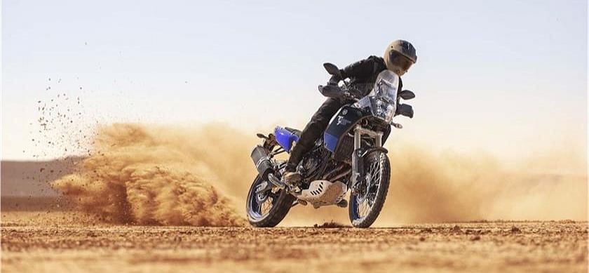The Yamaha Tenere 700 brings forward the same engine as the MT-07 and the XSR700