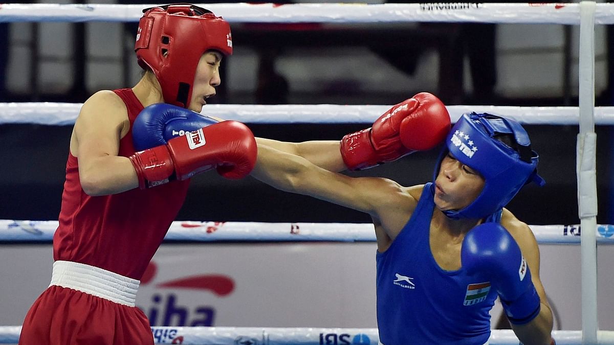 Lovlina Borgohain lost 4-0 to Chen Nien-Chin of Taipei in the semi-final bout of the 69 kg category.