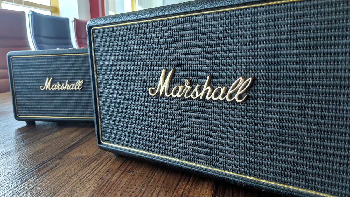 Marshall speakers are good on sound quality, but they aren’t quite full-fledged wireless speakers.