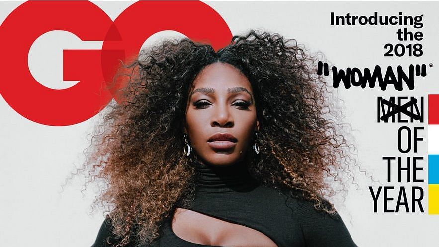 ‘GQ’ magazine cover featuring Serena Williams.