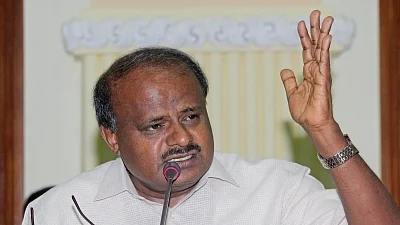File photo of former Karnataka CM HD Kumaraswamy.