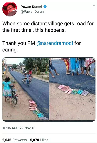 Indonesian Road Viral as PM Modi’s Infrastructural Push in India