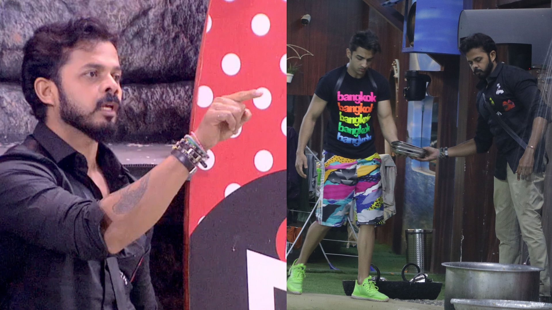 Sreesanth gets into a fight with Karanvir.