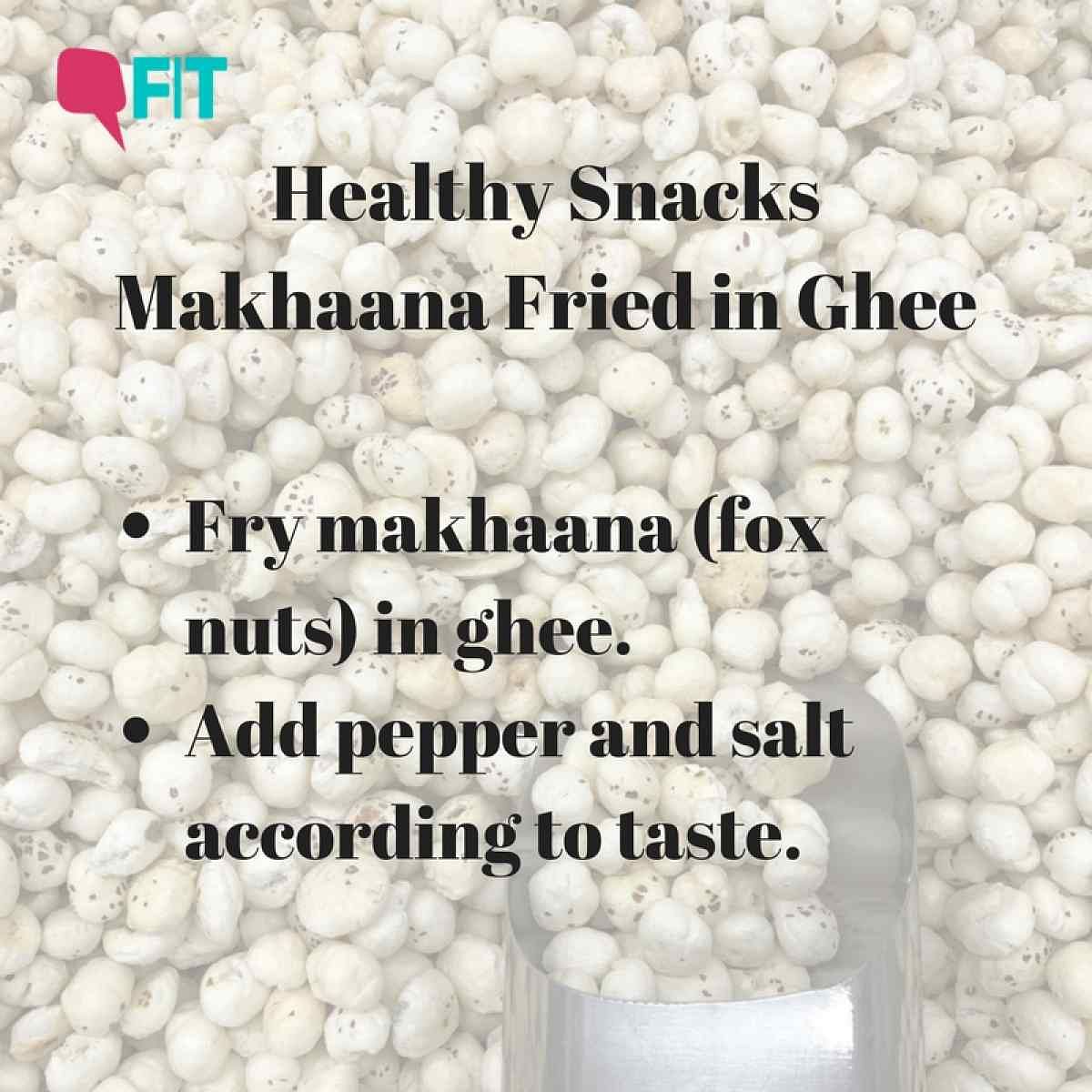 The market is flooded with several ready-to-eat makhana in different flavours, but are they a healthy snack?