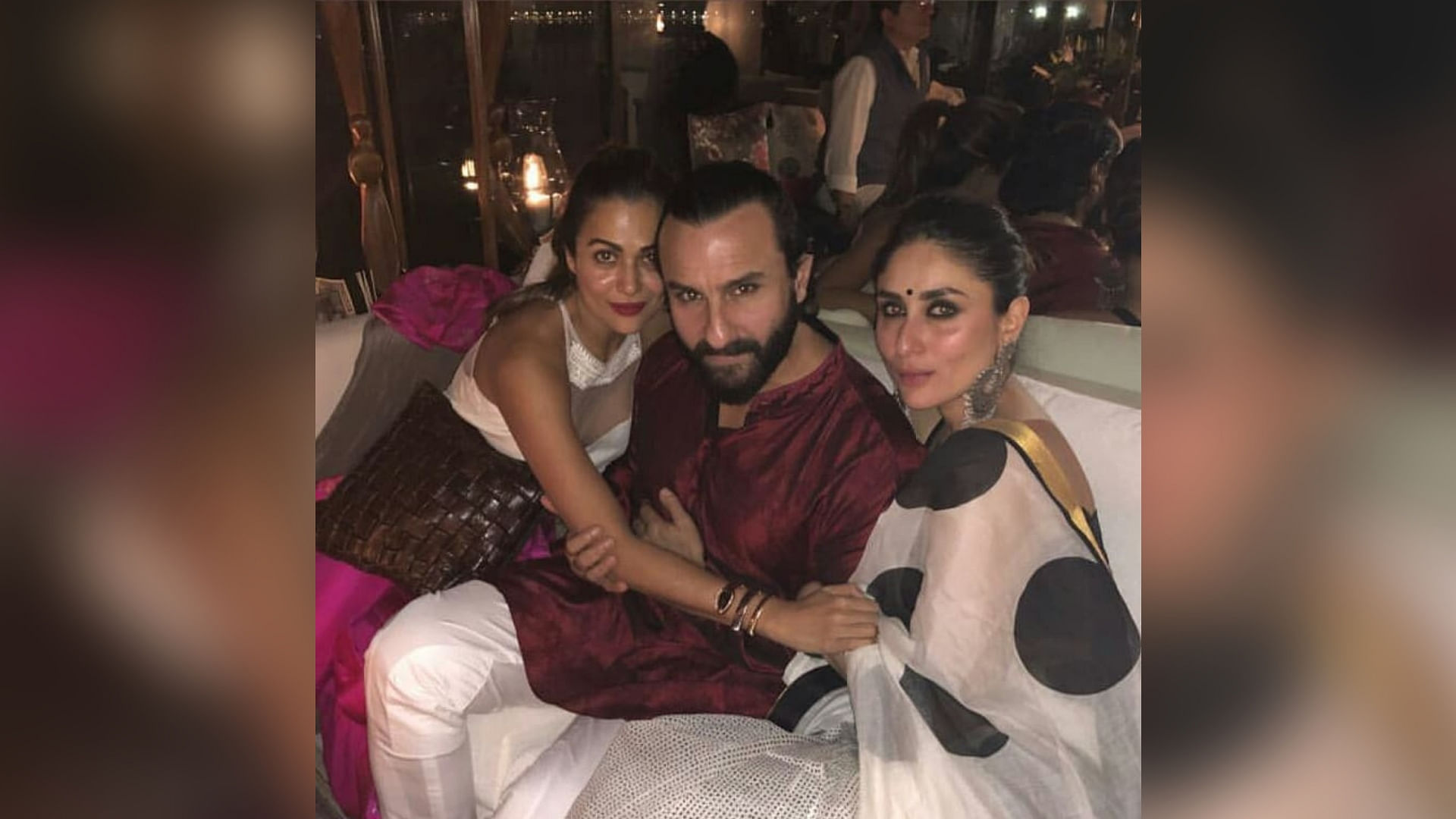Kareena Kapoor celebrated Diwali with close friends and family.