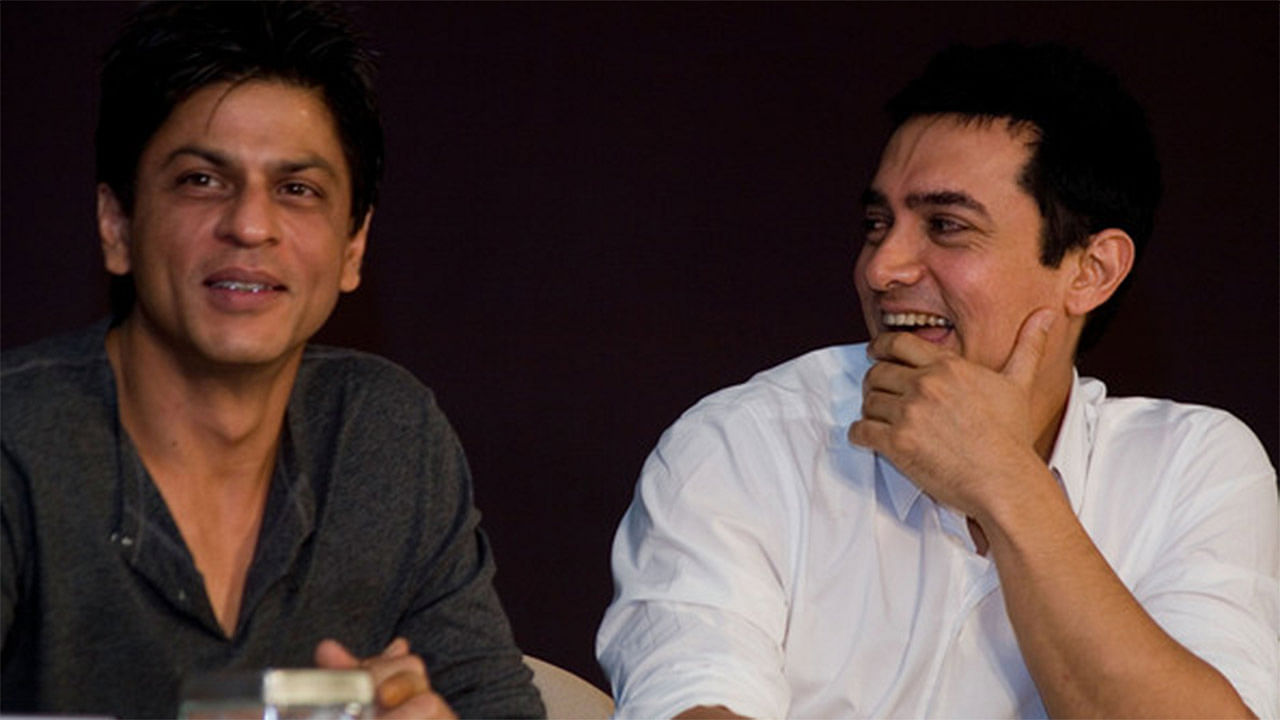Shah Rukh Khan and Aamir Khan.