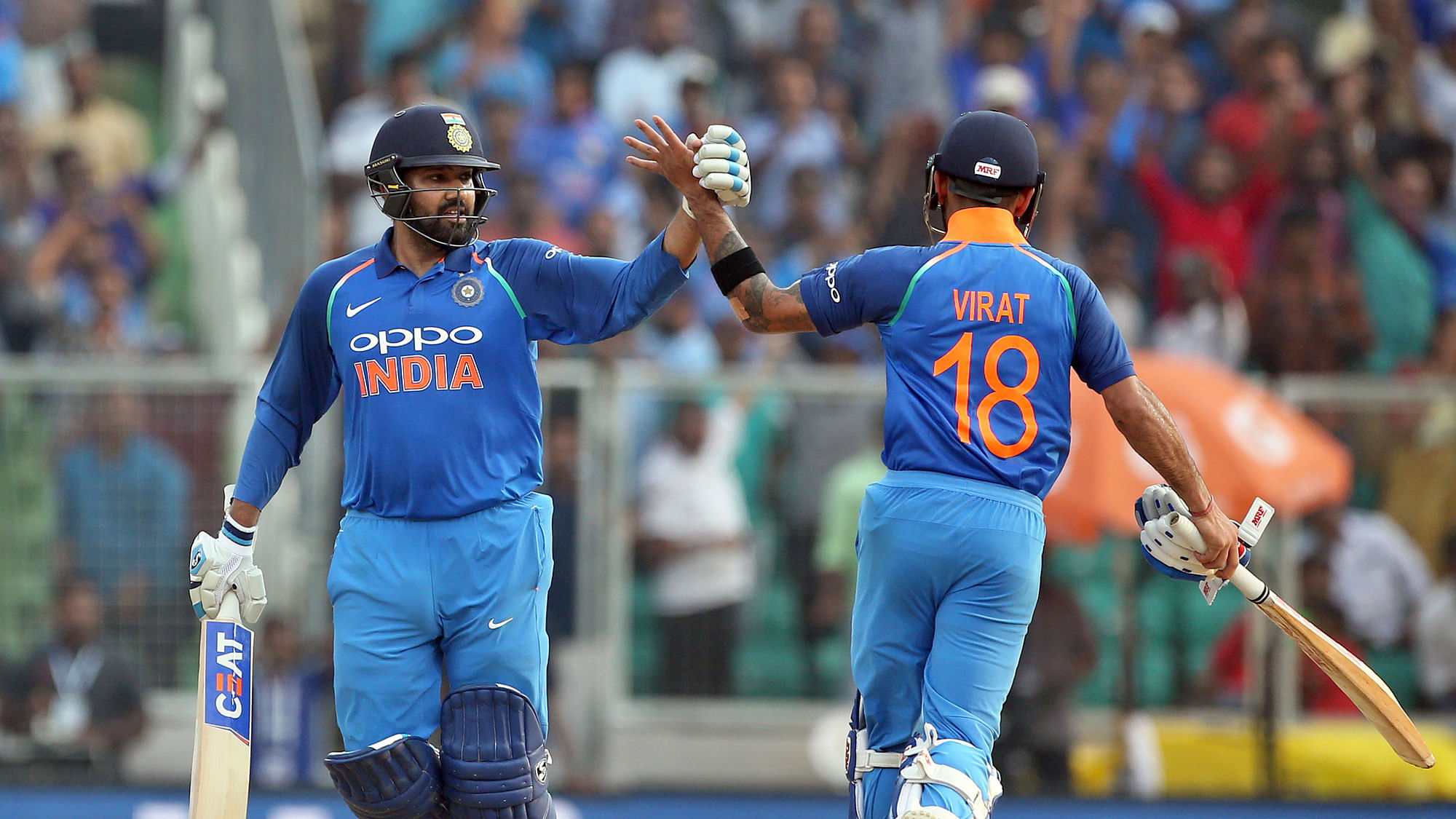 Rohit Sharma finished as the top run-scorer this year in ODIs while Virat Kohli is  top run-scorer in all formats.