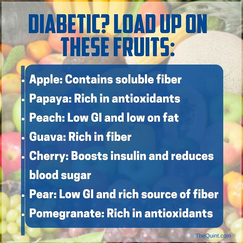 Breaking myths about diabetes and fruits.
