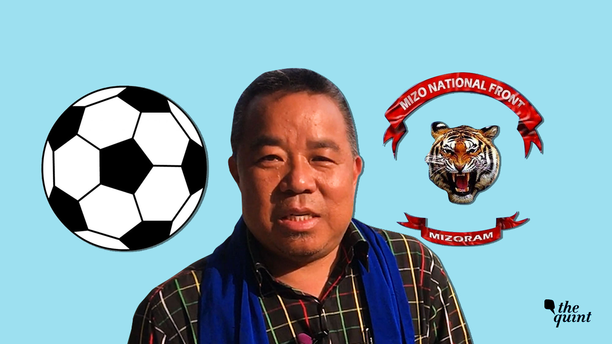 Aizawl FC owner Robert Romawia Royte, aka ‘RRR’ or ‘Triple R’, is contesting in the Mizoram Assembly elections.