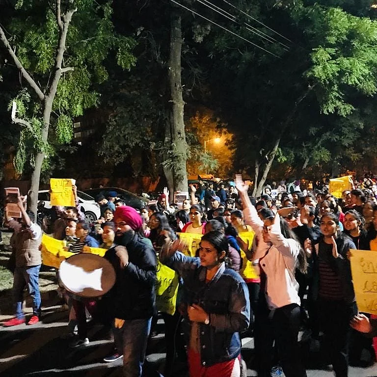 “The authorities completely ignored our demands in the first week of the protest,” a PU student says. 