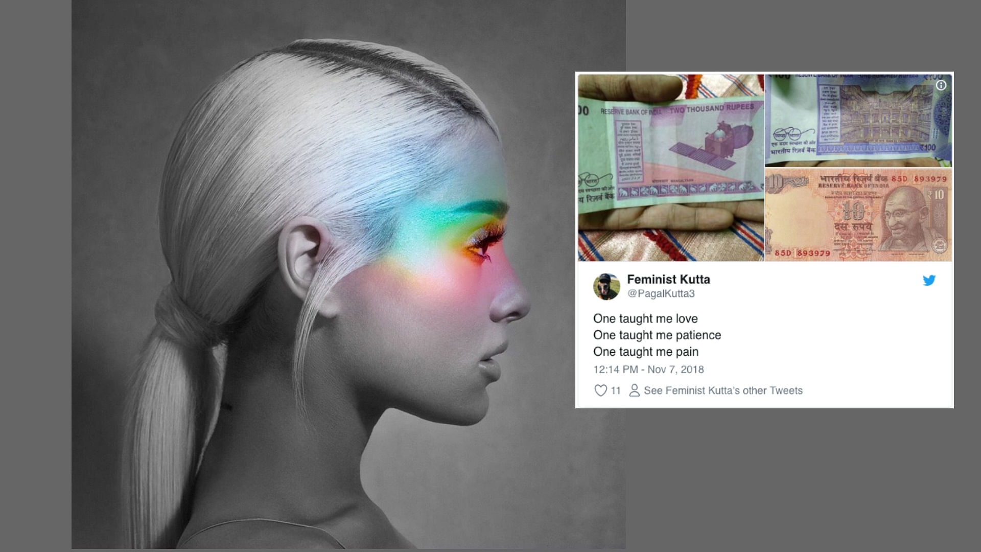 Ariana Grande’s “Thank u, next” is the latest break up anthem of 2018.