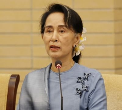 Myanmar State Counselor Aung San Suu Kyi. (File Photo: IANS)