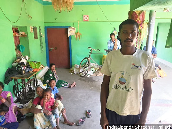 The government has not provided any compensation since his father, Manthir Singh Dhruv committed suicide, says Mohan Dhruv of Mogha in Mahasamund. He received Rs 50,000 from the Congress, he added.