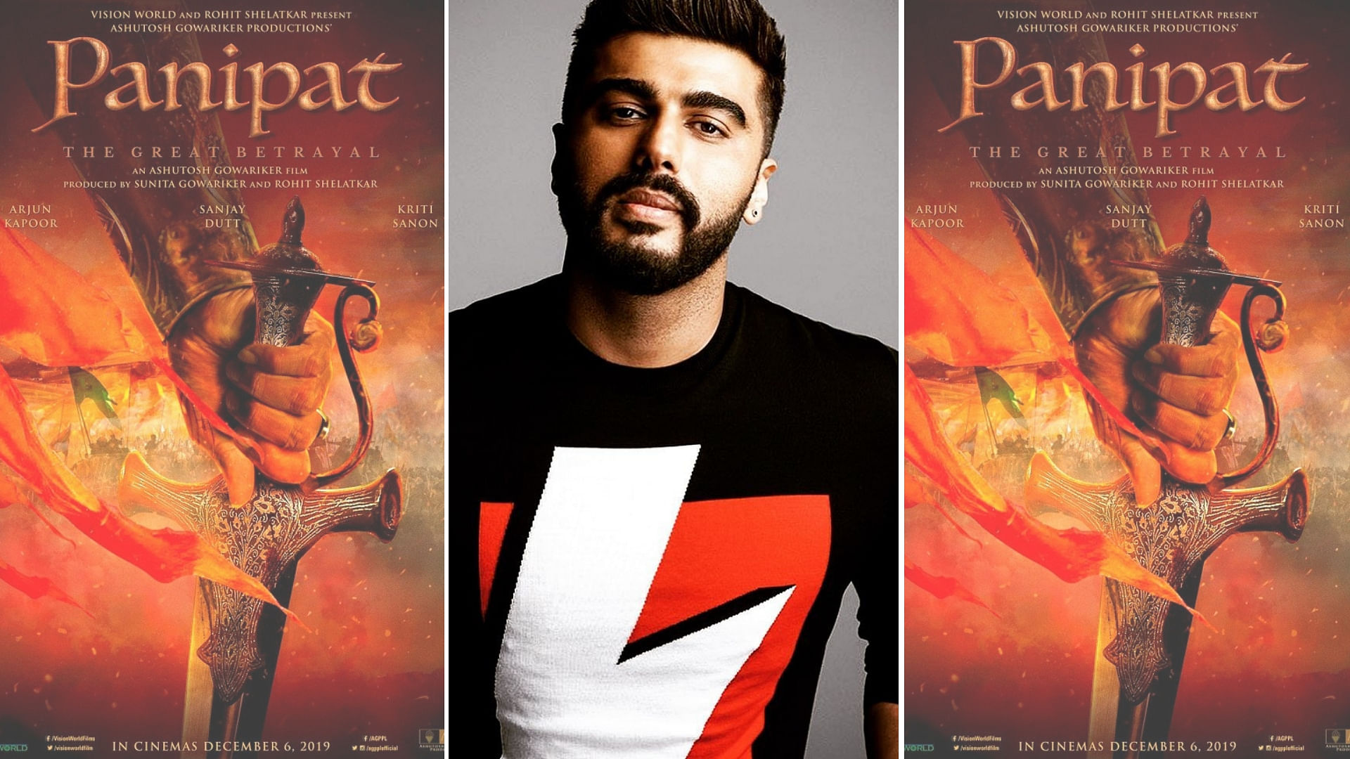 Arjun Kapoor is filming for upcoming title <i>Panipat</i>.