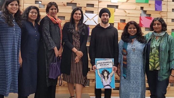 A Right-wing group had moved court against Jack Dorsey for allegedly “hurting sentiments” of the Brahmin community.