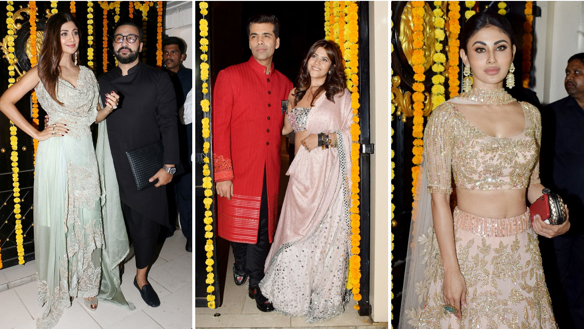 Ekta Kapoor’s Diwali bash was attended by Bollywood and television industry celebs.