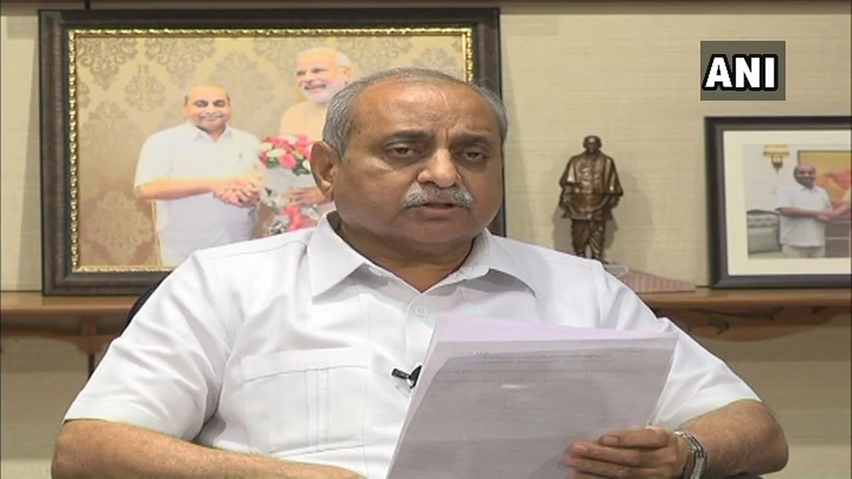 Deputy Chief Minister Nitin Patel.