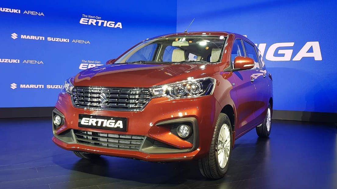 Maruti Suzuki Ertiga is one of the models that has seen a drop in sales.