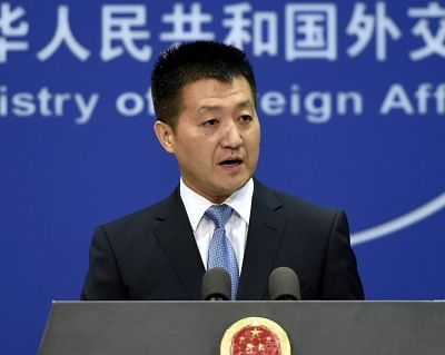 Lu Kang, a spokesperson for Chinese Foreign Ministry. (File Photo: IANS)