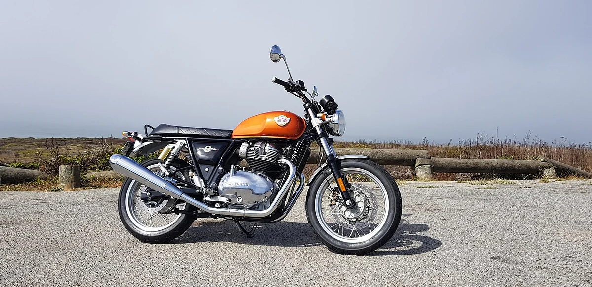 The Interceptor 650 follows the classic cruiser styling.