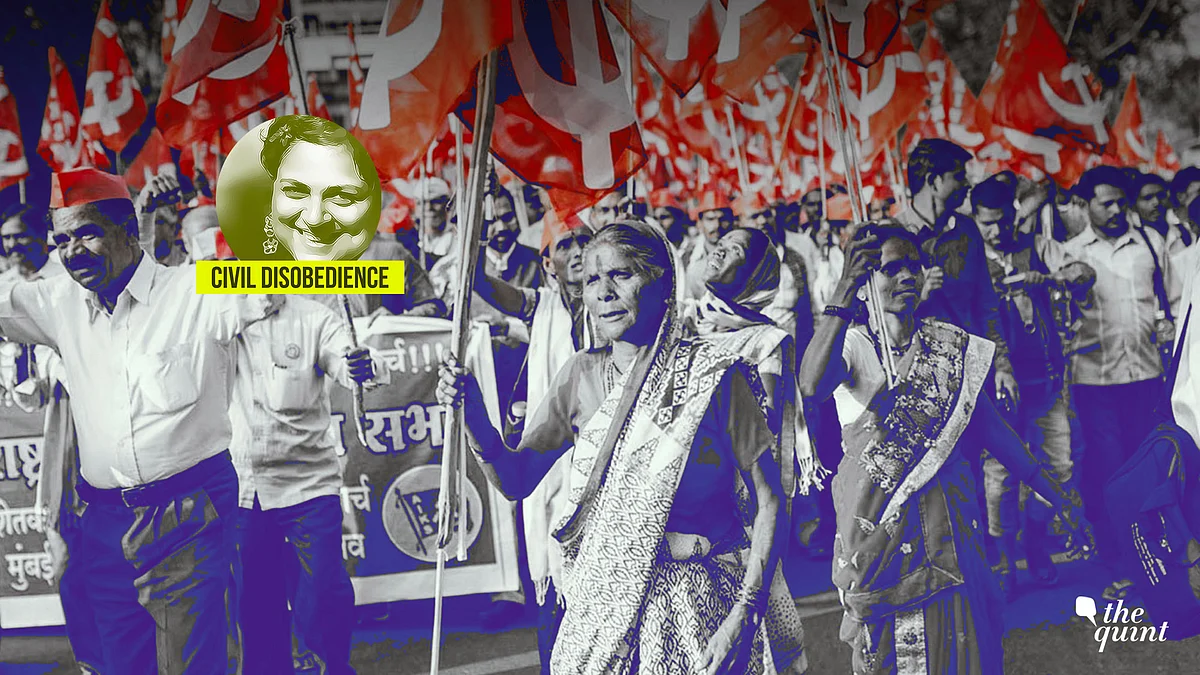 Image of the farmers protest used for representational purposes.